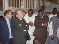 Les ambassadeurs des pays arabes chez le Khalife 